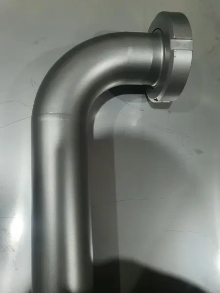 Патрубок с молочной гайкой. Работа ТД 316L.